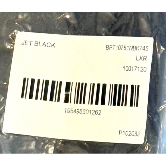 2 Bonobos Men's The Anywhere Pant  Jet Black Tapered Leg Snap Drawstring Size Lg - Picture 7 of 8